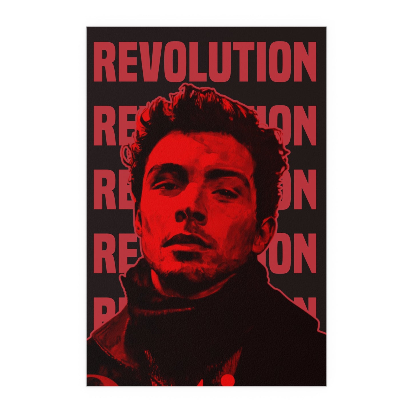 Luigi Mangione - Revolution poster