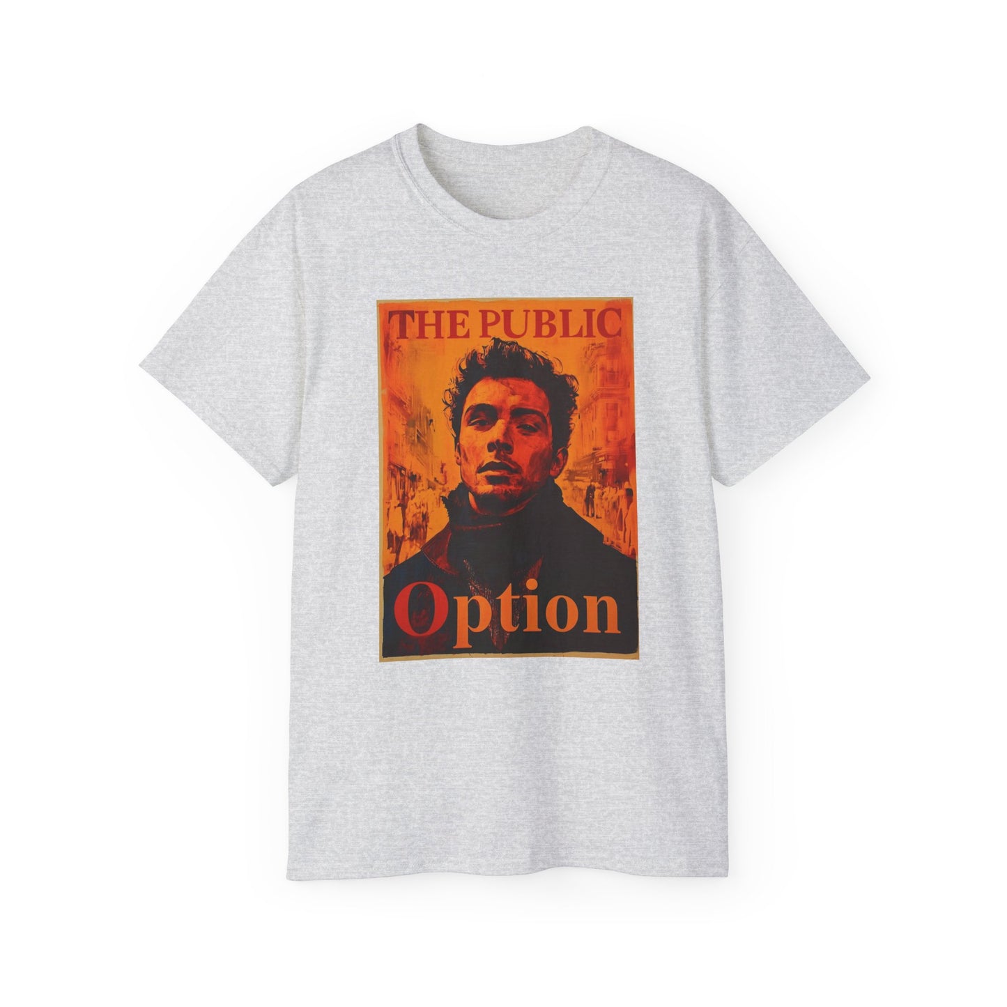 The public option Luigi Mangione shirt