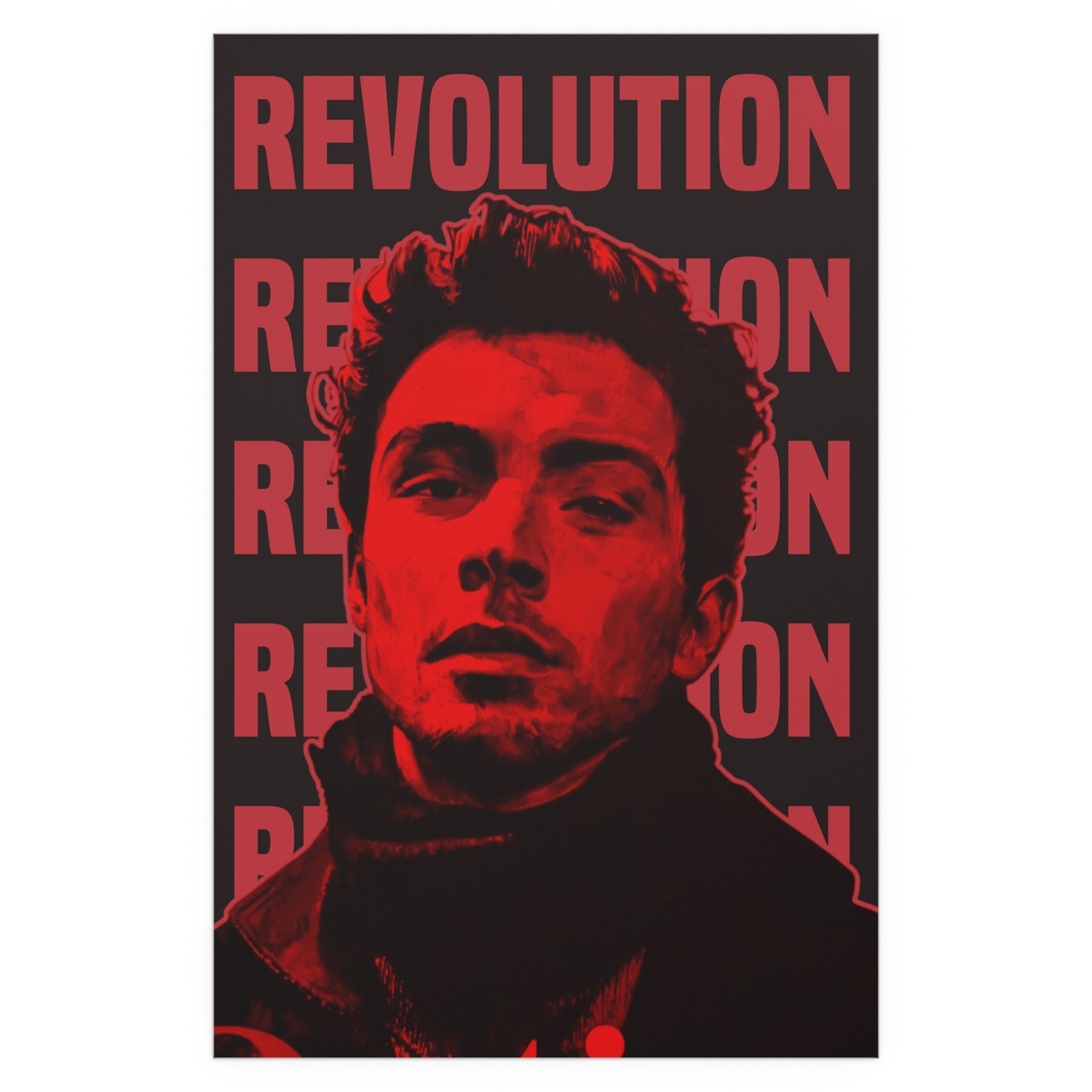 Luigi Mangione - Revolution poster