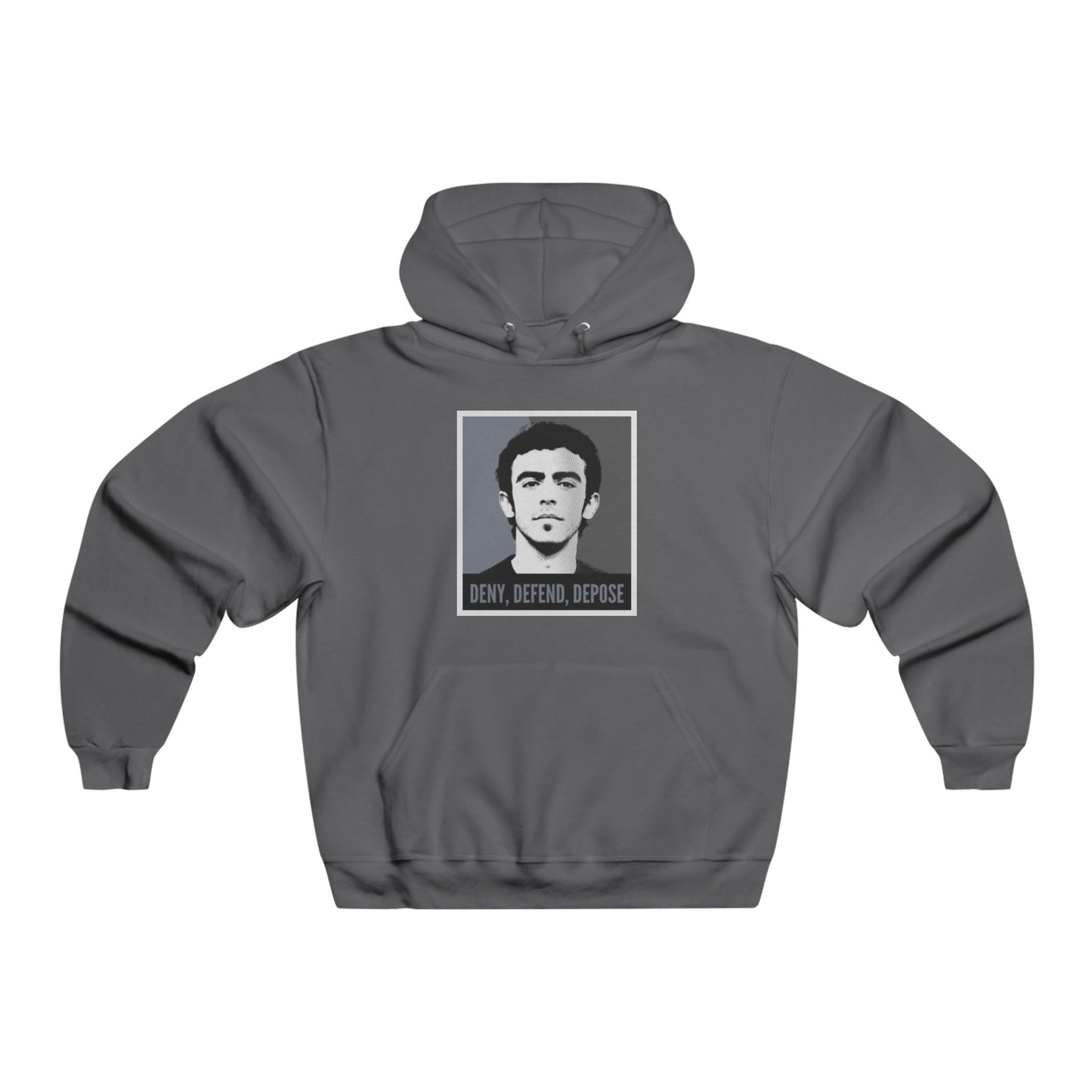 Shepard Fairey inspired Mangione Hoodie