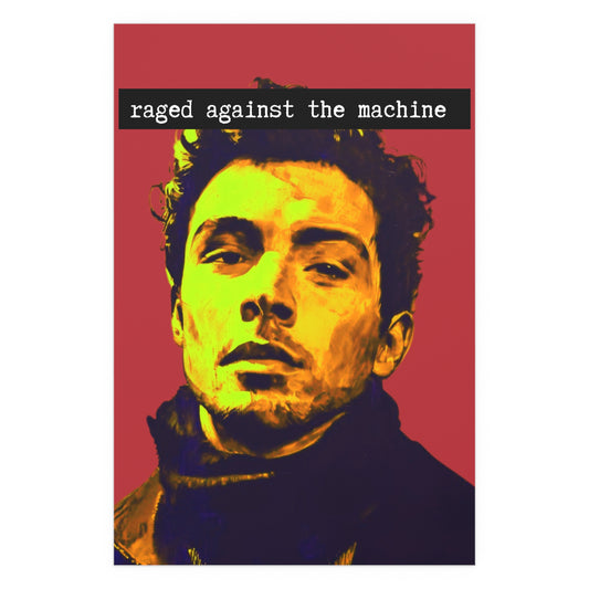 Luigi Mangione - Raged Against the Machine poster