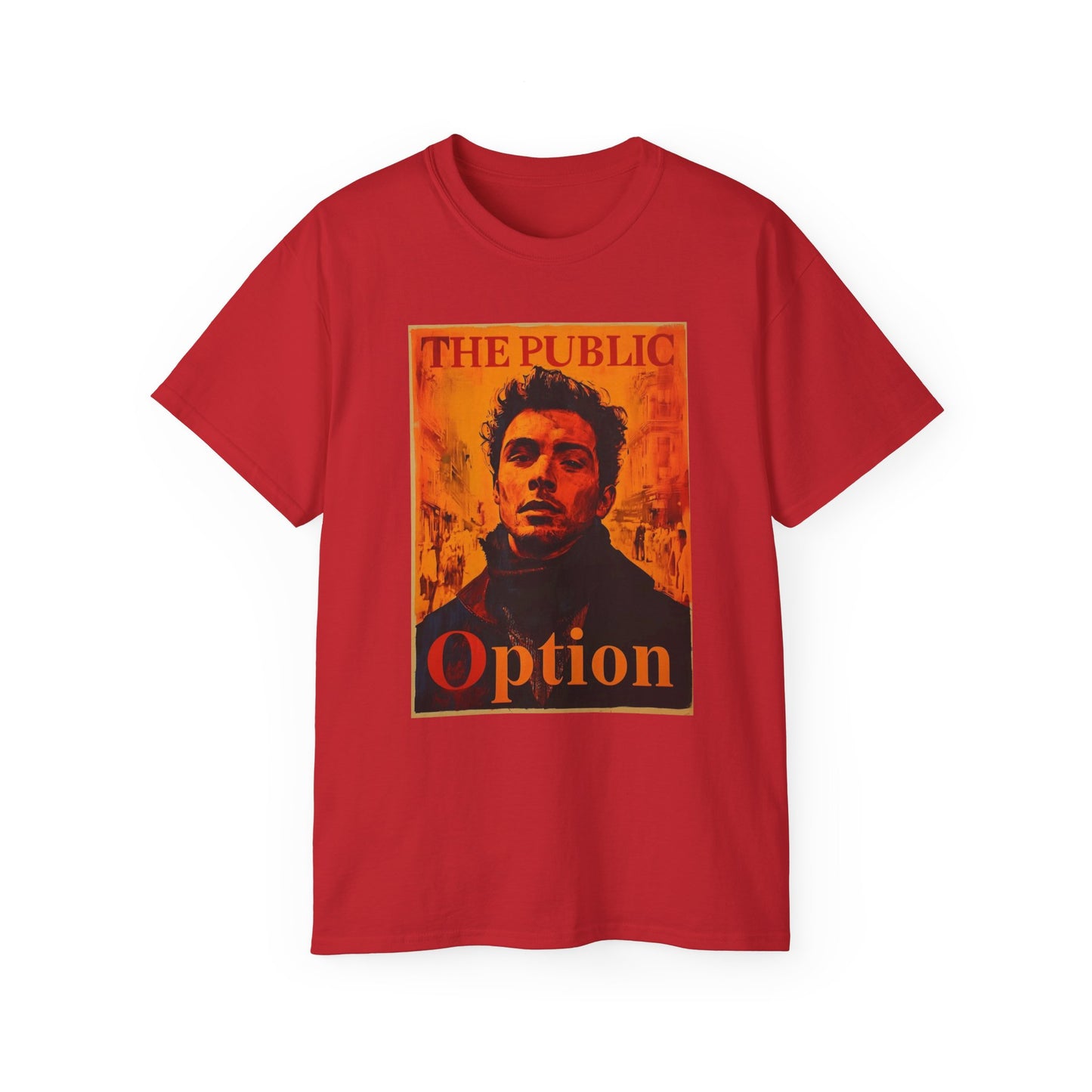 The public option Luigi Mangione shirt