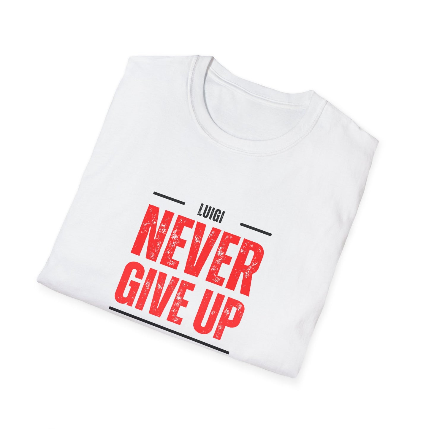 Luigi Mangione "Never give up" t-shirt