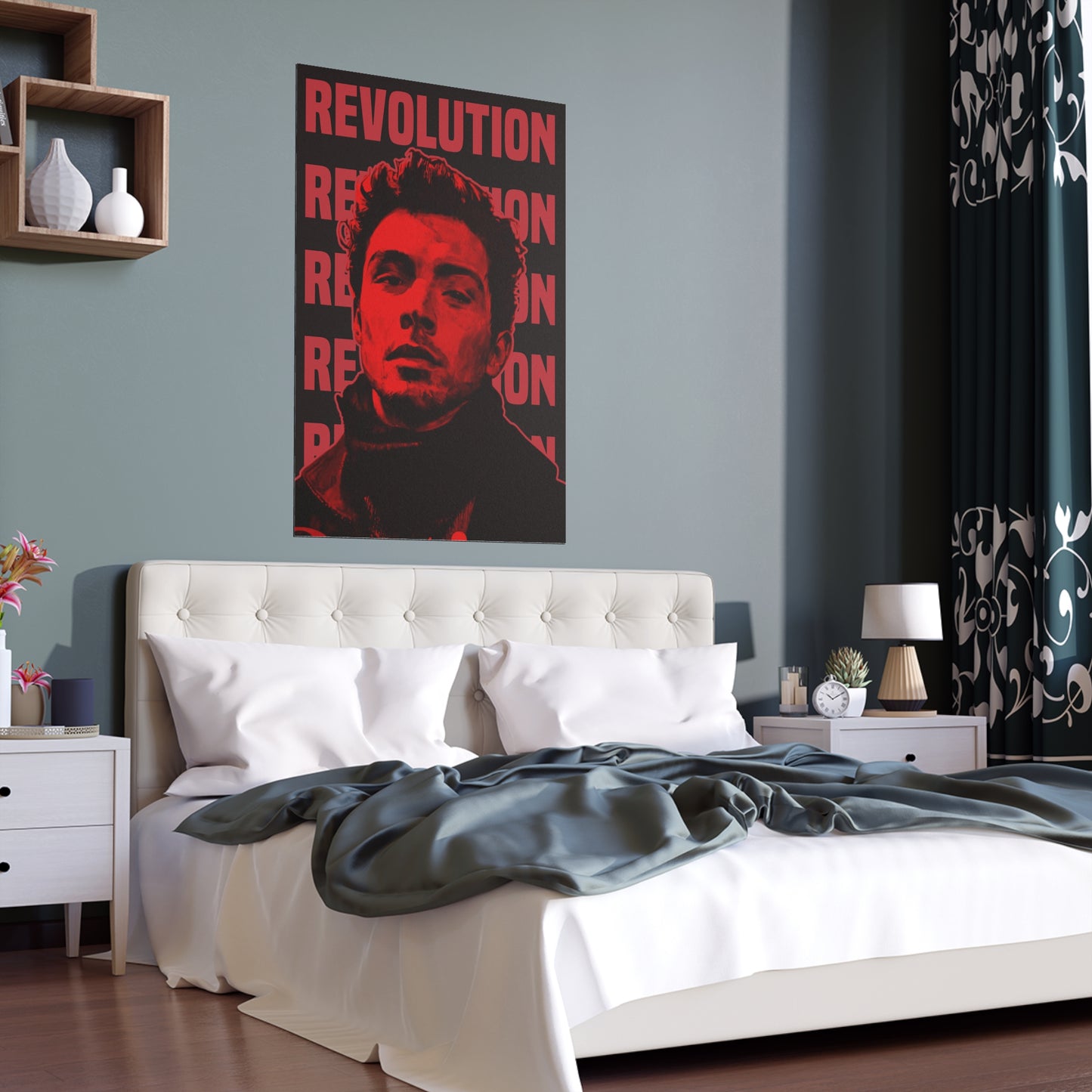 Luigi Mangione - Revolution poster