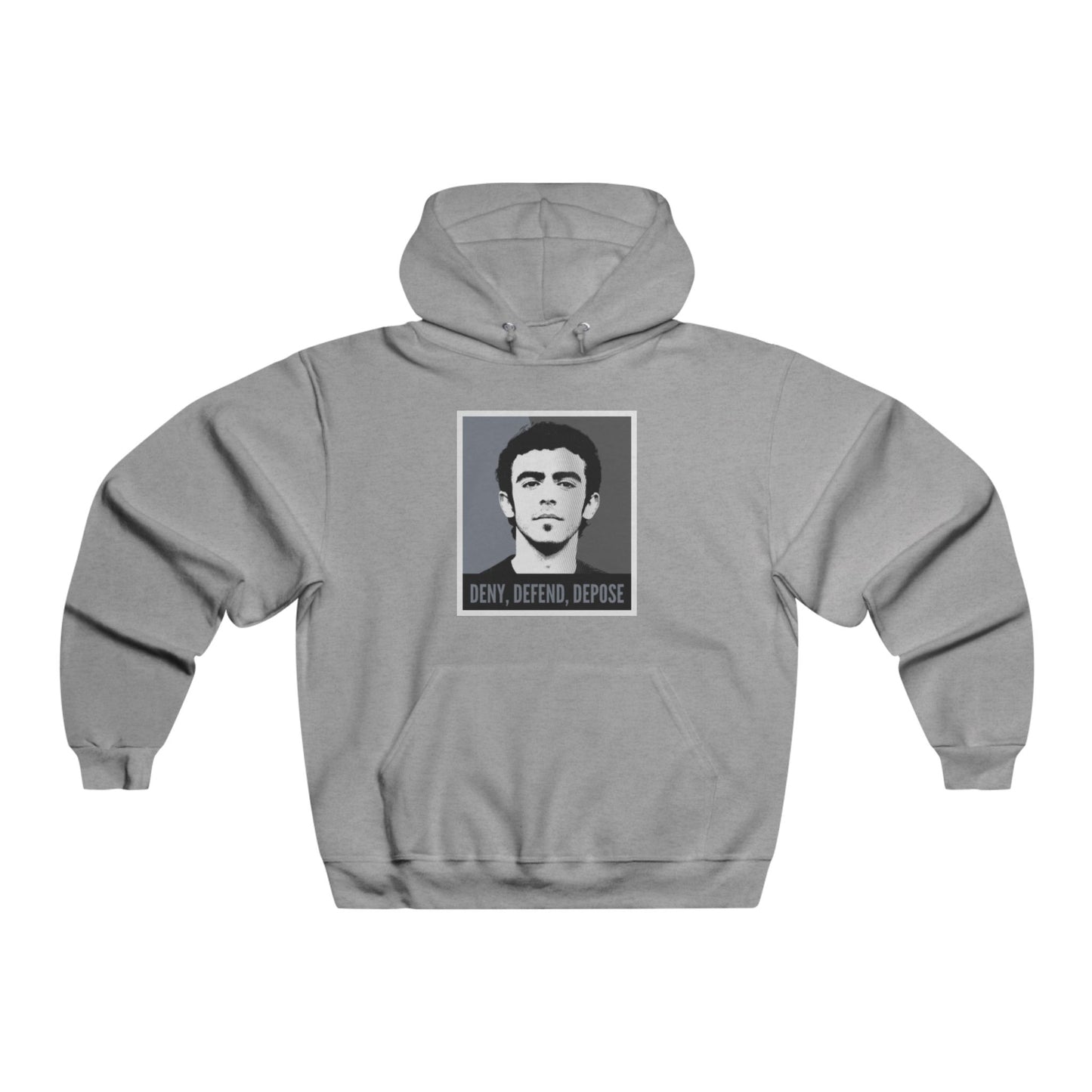 Shepard Fairey inspired Mangione Hoodie