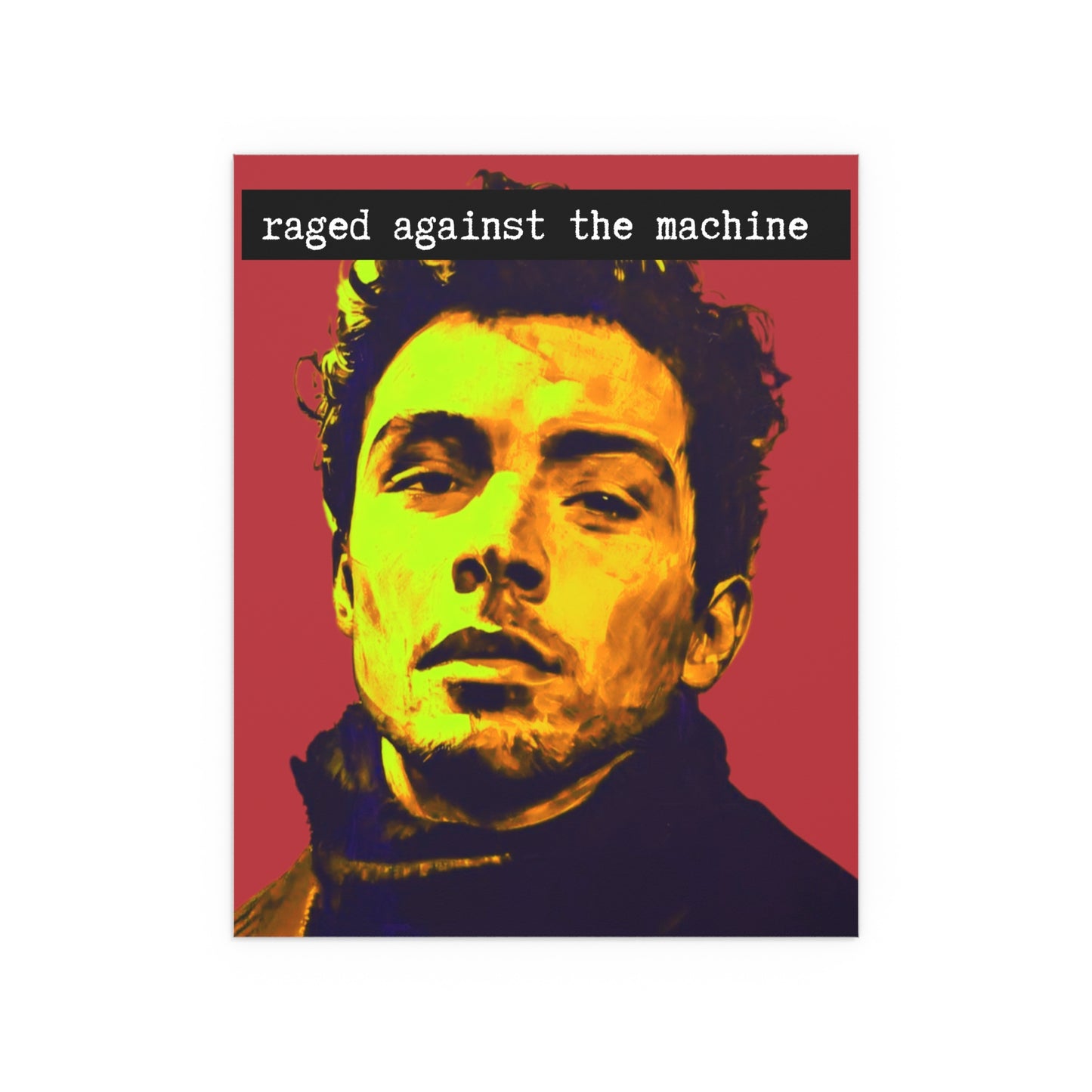 Luigi Mangione - Raged Against the Machine poster